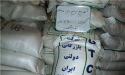 100 تن برنج دولتی در زرندیه توزیع شد