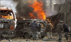 ۲۰ زائر بر اثر انفجار خودروی بمب‌گذاری‌شده در عراق شهید شدند