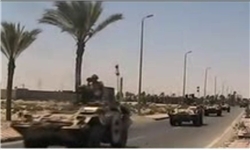 درگیری شبانه و حضور نیروهای ارتش مصر در صحرای سینا +فیلم