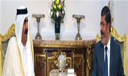امیر قطر در دیدار با مرسی از کمک ۲ میلیارد دلاری به مصر خبر داد