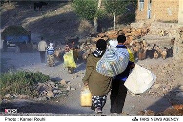 بازماندگان زلزله روستای شخیملو ورزقان