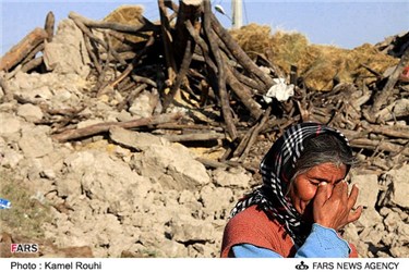 بازماندگان زلزله روستای زغن آباد ورزقان