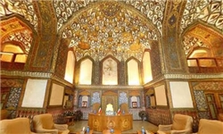 تالار اشرف، بیشترین اثر طلاکاری شده اصفهان