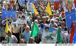 راهپیمایی روز قدس در جیرفت برگزار شد