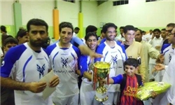 تیم فوتسال دانشگاه آزاد نیکشهر قهرمان شد