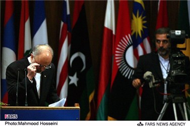 سخنرانی علی اکبر صالحی وزیر امور خارجه در مراسم افتتاحیه نشست کارشناسان ارشد جنبش عدم تعهد