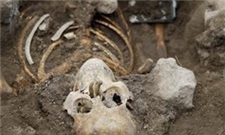کشف اسکلت مربوط به هزاره دوم پیش از میلاد