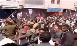 یک کشته و 6 زخمی در تظاهرات ضد آمریکایی مردم یمن در صنعا