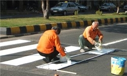 ممنوعیت توقف بر روی خطوط زرد شطرنجی در تقاطع‌های شیراز