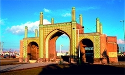 دروازه تاریخی تهران‌قدیم قزوین مرمت شد