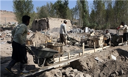 آواربرداری 96 درصد از مناطق زلزله‌زده تبریز