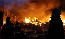 آتش گرفتن منزل مسکونی در مشگین‌شهر