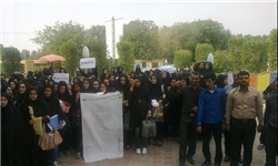 دانشجویان شهرستان شوش تجمع کردند