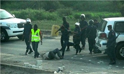 استقرار گسترده نیروهای امنیتی بحرینی در خیابان‌های پایتخت+فیلم