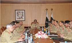 مقامات ارتش پاکستان عازم ریاض شدند