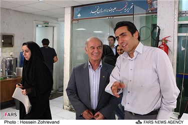 بازدید بهرام افشار زاده، دبیر کل کمیته ملی المپیک از تحریریه خبرگزاری فارس