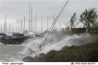 طوفان سندی در سواحل شرقی آمریکا