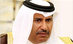 نخست‌ وزیر قطر با «اخضر ابراهیمی» در قاهره دیدار کرد