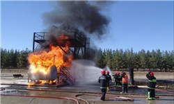 آتش‌سوزی محل سابق لوله‌های نفت دلیل دود غلیظ در آبادان است
