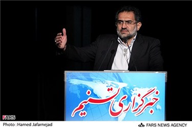 سخنرانی سید محمد حسینی وزیر فرهنگ و ارشاد در مراسم آغاز به کار خبرگزاری «تسنیم» 