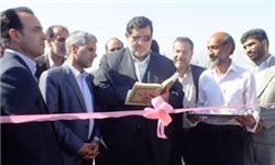 افتتاح 4 پروژه در بردسیر توسط استاندار کرمان
