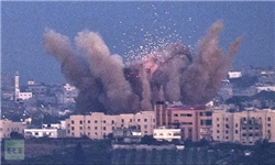 غزه همچنان در آتش