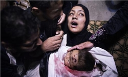 شهادت 2 کودک در جبالیا/ حمله به مجتمع دولتی در مرکز غزه