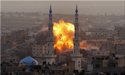 حمله جنگنده‌های اسرائیلی به منزل یکی از فرماندهان گردان‌های قسام در غزه