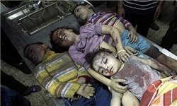 امروز رقیه را دارند از زیر آوارهای غزه بیرون می‌کشند