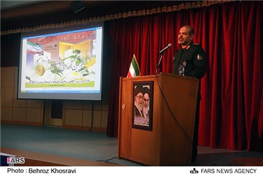 سخنرانی سردار وحیدی وزیر دفاع در دانشگاه مازندران بابلسر