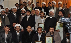 تجمع طلاب دشتستان در محکومیت کشتار شیعیان پاکستان