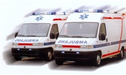 برگزاری مانور آمبولانس‌های فوریت‌های پزشکی در آبادان