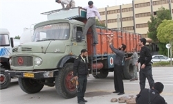 توقف خودروهای سنگین در مازندران مانع از رسیدن مواد اولیه به کارخانه‌‌ها شد