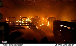 آتش‌سوزی شرکت کاله مازندران مهار شد