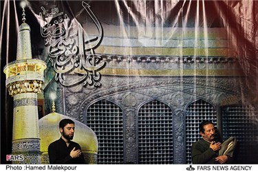 مراسم عزاداری شب بیست و هشتم صفر در مسجد دارالسلام