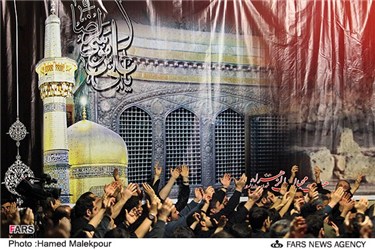 مراسم عزاداری شب بیست و هشتم صفر در مسجد دارالسلام
