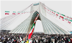 «مرگ بر آمریکا» پررنگ‌ترین شعار راهپیمایان تهرانی/ حضور پرشور مردم در لبیک به ندای رهبر انقلاب