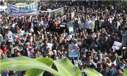 جامعه ورزش و جوانان اصفهان همپای سایر مردم در راهپیمایی شرکت کردند