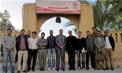 بازدید بازیکنان و مربیان رسانه ورزش بوشهر از خانه سالمندان