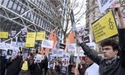 تظاهرات در پاریس برای آزادی زندانیان سیاسی در بحرین