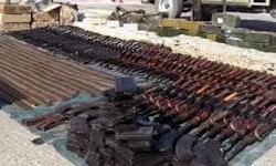 نیروهای امنیتی سوریه یک انبار اسلحه را در «ریف بانیاس» کشف و ضبط کردند