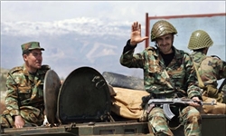 مقابله ارتش سوریه با افراد مسلح در منطقه «اریحا»