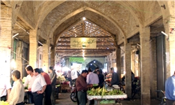 دالانی از تاریخ در طولانی‌ترین بازار خطی ایران