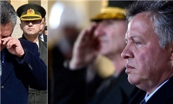 دیدار جداگانه شاه اردن با عباس، کری و پرز درباره روند سازش