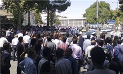 دانشجویان دانشگاه پیام نور همدان تجمع اعتراض‌آمیز برگزار کردند