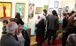 نمایش «تفکر مرگ» در نمایشگاه چند رسانه‌ای گروهی در اصفهان