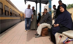 توقف سراسری حرکت قطارها در مصر