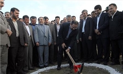 کلنگ نخستین دانشگاه تربیت بدنی کشور در مشهد به زمین زده شد