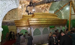 برگزاری باشکوه دعای عرفه در جوار ضریح خیمه‌گاه حضرت ابوالفضل (ع) در بوشهر