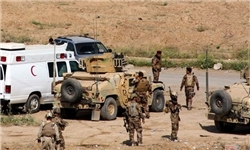 درگیری ارتش عراق با افراد مسلح در رمادی